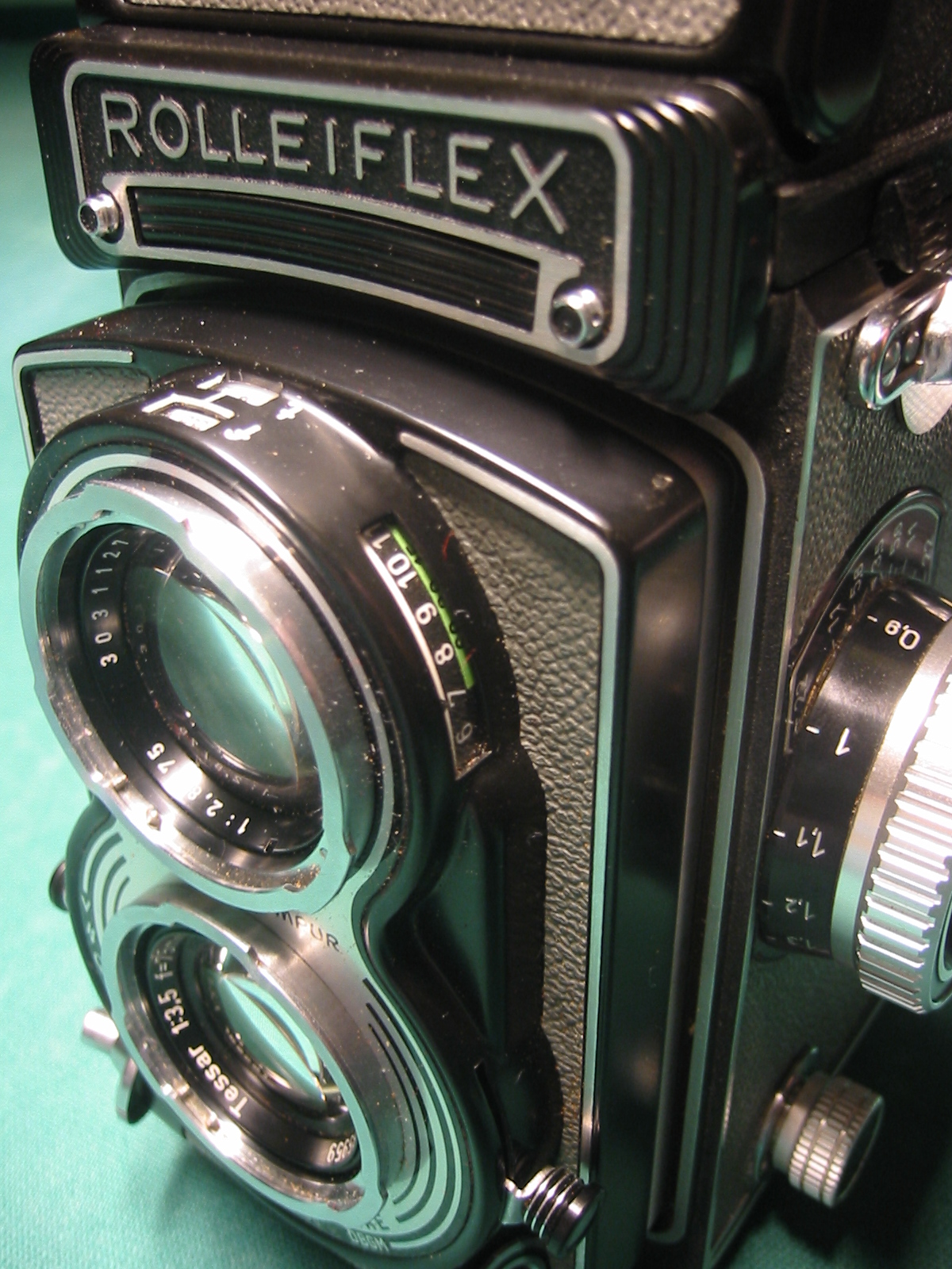 Rolleiflex 3.5F TLR camera
